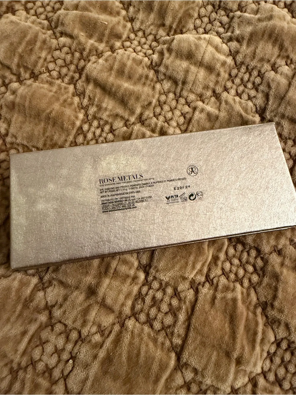 Anastasia Rose Metals Eyeshadow Palette